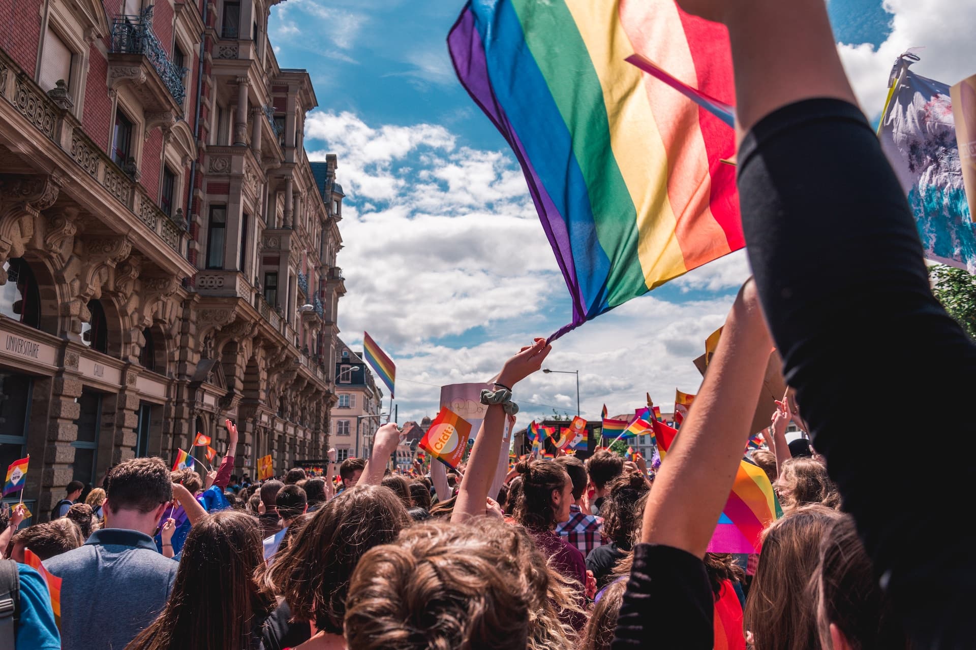A Pride parade